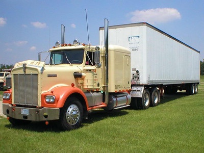 Dry van 48 x 102 and 1979  Kenworth TK 